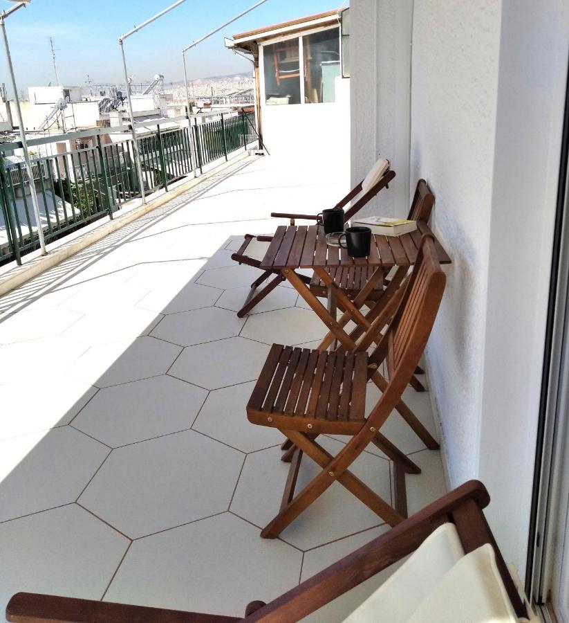 Amazing Top-Floor Oasis Apartamento Atenas Exterior foto